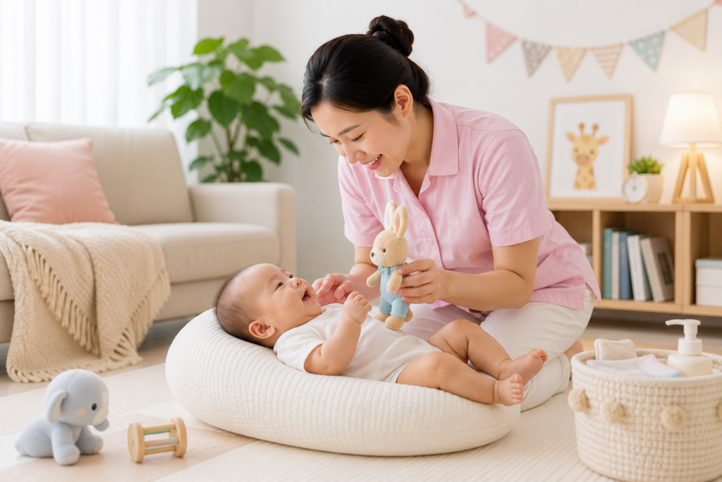 Mẹ Sau Sinh Có Nên Thuê Bảo Mẫu Chăm Bé Tại Nhà? 7 Lợi Ích Khiến Ngày Càng Nhiều Gia Đình Lựa Chọn